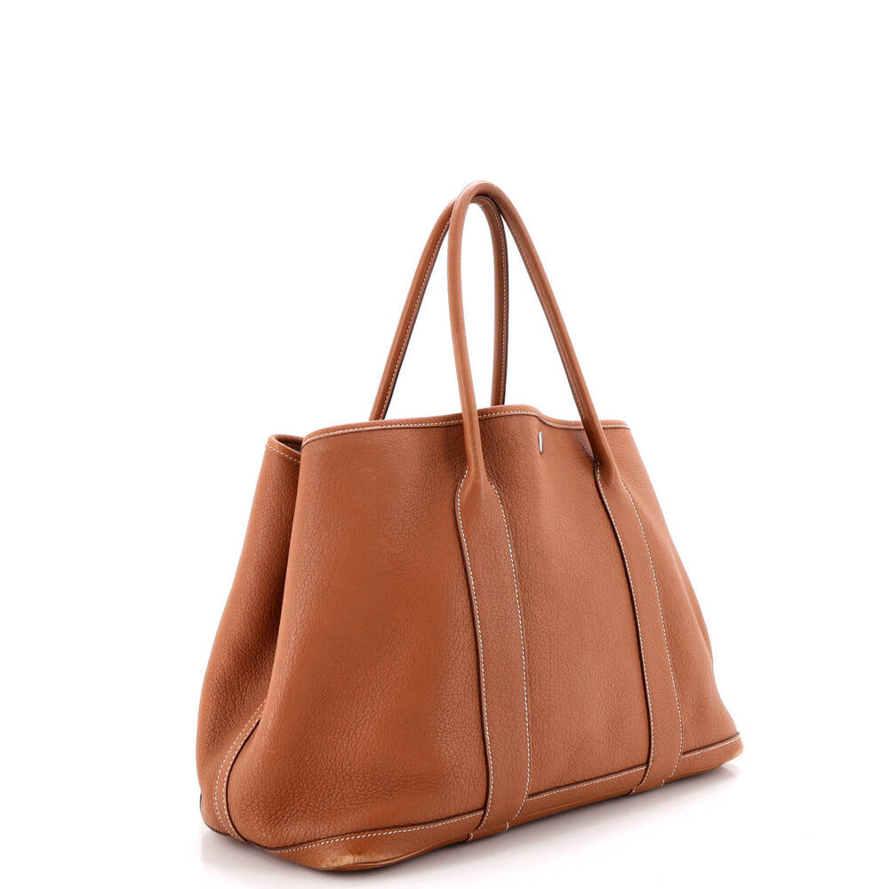 Hermes 36 Garden Party Tote Leather - Picture 2 of 7
